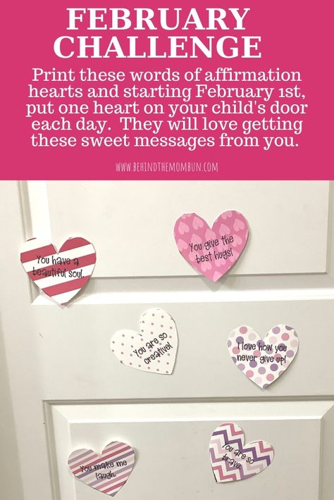 Valentines Heart Affirmations, I Love You Hearts For Kids, Why I Love You Valentines Hearts, Valentine Ideas For Daughter From Mom, Valentines For Your Kids, Valentines Kids Homeschool, Heart Affirmations For Kids, Valentines Words Of Affirmation For Kids, Valentine For Mom From Kids