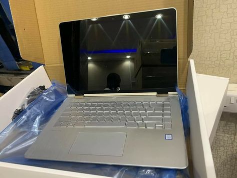 Gold meets Silver😍😍 HP Pavilion 14 x360 Intel Core i5 8th Gen 4GB RAM 256GB SSD 14” x360 convertible, touchscreen Ksh.75,000 Call us 0720 823 229 Website www.tushoponline.co.ke Apple Laptop Macbook, Hp Pavilion X360, Cute Quotes For Him, Board Inspiration, Vision Board Inspiration, Apple Laptop, Manifestation Board, Hp Pavilion, New Laptops