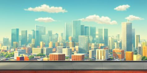 Panorama Background Animation, Animated City Background, Cartoon City Background, City Background Drawing, City Background Illustration, Illustrated Backgrounds, City Animation, Landscape Practice, Walk Animation