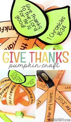 Give thanks pumpkin Bible craft you can use this fall in your Bible class! This easy craft for kids is one you need to do with your students. If you have younger students, just have everything cut out in advance so that it is easier to do with your little ones. Then, it's really just a matter of stapling things together and shaping it into a pumpkin. Grab your free printable to use with your lesson on giving thanks. #thanksgiving #free #printable #pumpkin #crafts #kidscrafts #kids Fall Sunday School Crafts, Thanksgiving Bible Lesson, Thankful Crafts, Thanksgiving Lessons, Children's Church Crafts, Pumpkin Craft, Thanksgiving Activities For Kids, Sunday School Kids, Sunday School Crafts For Kids