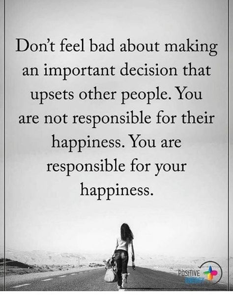 🔖 Don’t ever feel bad for making a decision that upsets other people. You are not responsible for their happiness. You are responsible for your own happiness. Gøød Mørning Friends! Have A Fabuløus $unday!! 😊😊 Responsible For Your Own Happiness, Messages For Friends, Making Decisions, People Skills, Angel Messages, Good Morning Friends, Psychology Facts, People Quotes, Inspirational Message