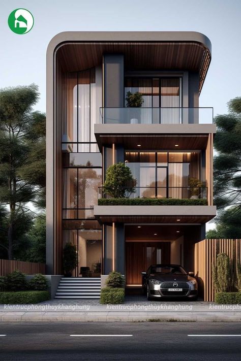 4 Floor Elevation Design, Small Banglow, Elevation Designs For House 3 Floors, 4 Floor Building Design, 3 Floor House Elevation, Banglow Design Modern Houses, 3 Storey House Design Modern Architecture, Duplex House Design Exterior, 3 Floor House Design Exterior