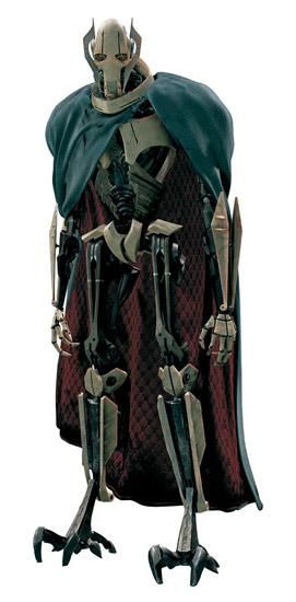 General Grievous "Qymaen jai Sheelal" - Nace: en Kalee; Muere: 19 ABY Utapau; Especie: Kaleesh; Genero: Masculino; Maestro (Uso de Sable de luz): Dooku. Líder del Ejército Droide Separatista. General Grievous, Star Wars Villains, Bloc Party, Star Wars Droids, Star Wars Artwork, Star Wars Fandom, Star Wars Movie, Luke Skywalker, Star Wars Episodes