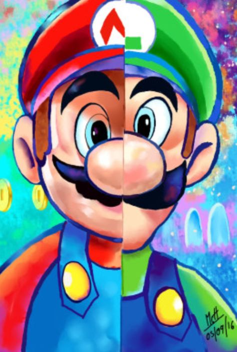 Super Mario World Wallpaper Nintendo, Mario Und Luigi, Mario Y Luigi, Mario E Luigi, Super Mario And Luigi, Cute Disney Drawings, Disney Art Drawings, Super Mario Art, Nintendo Art