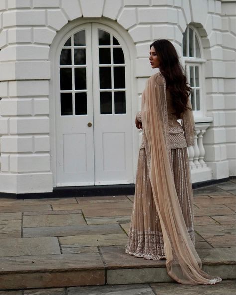 Sonam Bajwa, Punjabi Outfits, Indian Dresses Traditional, Indian Suits, Fancy Dress Design, A Symbol, Indian Fashion Dresses, Suit Designs, In Frame