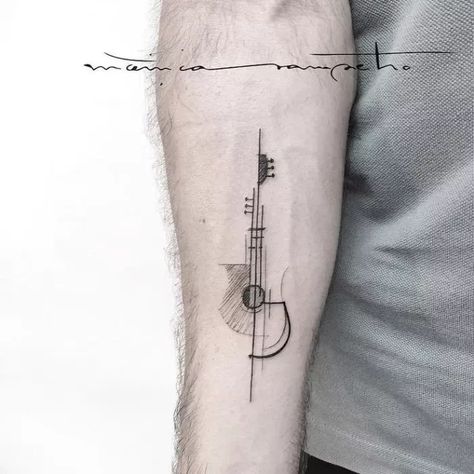 50 Most Demanding Hand Tattoo Ideas For Men. - TiptopGents Music Tattoos Men, Geometric Tattoo Music, Music Guitar Tattoo, Hand Tattoo Ideas For Men, Music Related Tattoos, Small Music Tattoos, Small Geometric Tattoo, Hand Tattoo Ideas, Guitar Tattoo Design