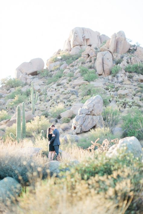 Pinnacle Peak engagement shoot, Arizona desert engagement shoot, Arizona desert photography, desert boulders photography, cactus engagement photos, sunset engagement photos Desert Engagement Shoot, Desert Engagement Photos, Sunset Engagement Photos, Arizona Engagement, Photos Sunset, Desert Photography, Photography Styles, Wedding Photography Styles, Arizona Desert