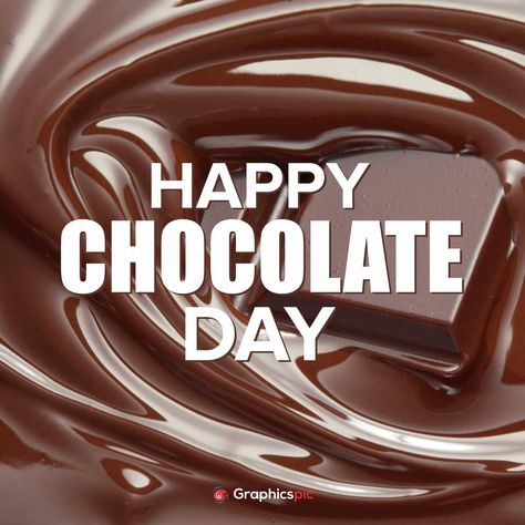 Chocolate Day Pic, Chocolate Background, Happy Chocolate Day, Chocolate Day, February 9, Photo Editing Software, Editing Software, Design Skills, Print Templates