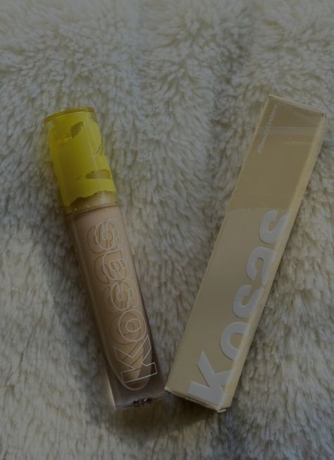 #makeup #concealer #skincare #skin #aesthetic #kosas #sephora #ultabeauty #summer #fashion Kosas Concealer Aesthetic, Kosas Makeup Aesthetic, Aesthetic Concealer, Concealer Aesthetic, Kosas Makeup, Kosas Concealer, Tarte Concealer, Skin Aesthetic, Dream Makeup