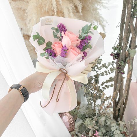 Mini Bucket Flowers, Bucket Flowers, Petite Bouquet, Blush Bouquet, Online Florist, Bouquet Preservation, Small Buckets, Florist Shop, Mini Bucket