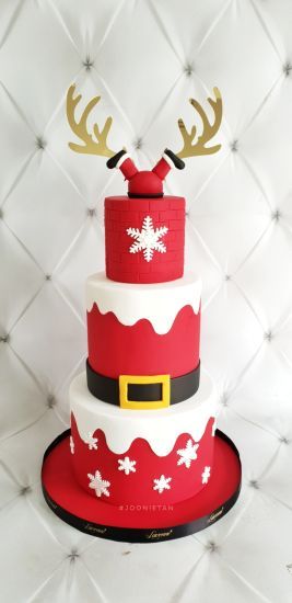 Santa Claus Cake, Santa Cake, Christmas Themed Cake, Best Cake Ever, Christmas Cake Designs, Christmas Cake Decorations, Xmas Cake, Creative Cake Decorating, Best Cake