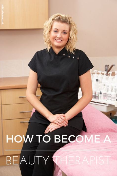 How to Become a Beauty Therapist. Click here to find out more: http://withlovefromlou.co.uk/2016/04/become-beauty-therapist/ Spa Uniform, Modern Maternity, Party Makeup Looks, Beauty Tunics, Beauty Therapist, Beauty Therapy, Glamorous Style, Beauty Spa, Everyday Makeup