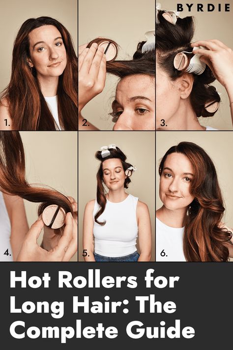 How To Hot Rollers For Long Hair, Best Rollers For Long Hair, How To Curl Long Hair With Hot Rollers, Hot Rollers For Volume, Hot Roller Tutorial Long Hair, Curlers For Long Hair Rollers, Best Hot Rollers For Long Hair, Roller Set Long Hair, How To Use Curlers On Long Hair