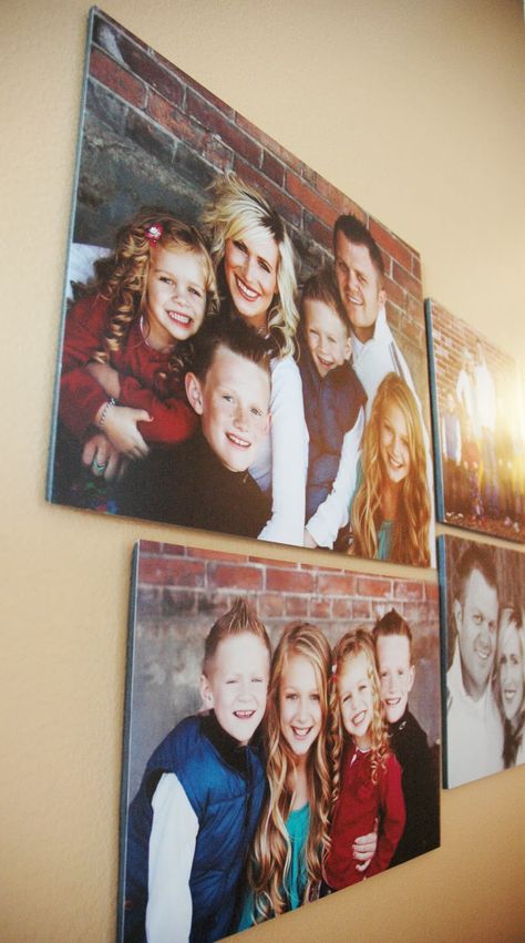 Thistlewood Design: how to mount photos on foam board Foam Board Projects, Wall Portraits, Family Collage, Photo Tiles, Photo Transfer, Foto Tips, Tableau Art, Photo Projects, Diy Photo