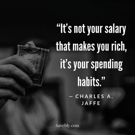 Salary is just about fulfilling daily requirements. Food, water or other life essentials. But true happiness comes from good habits and useful efforts. Love what you do!  #Life #Motivation #LifeLesson #Inspiration #God #Mind #Money #Salary #Business Money Quotes Motivational, Saving Money Quotes, Motivational Quotes For Love, Financial Quotes, Quotes For You, Finance Quotes, Budget Planer, Spending Habits, Deep Quotes