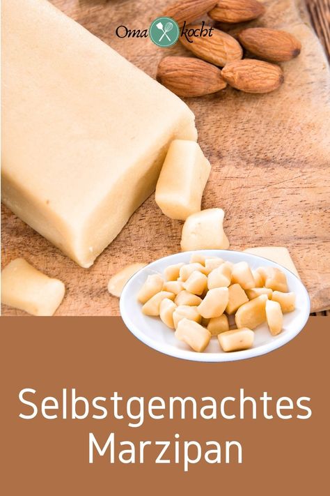 Marzipan kannst du ganz einfach selber machen. Besonders zu Weihnachten ist das der Renner! Probiere unser Rezept für Marzipan aus. Marzipan, Snacks, Baking