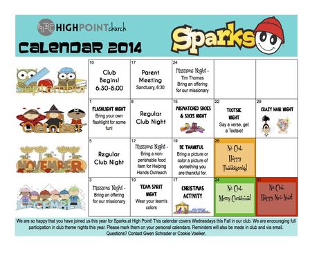 Awana Theme Ideas - Fall Calendar Awana Kick Off Night, Awana Theme Nights, Awana Sparks, Awana Ideas, Fall Calendar, Theme Nights, Theme Days, John 3, Childrens Church