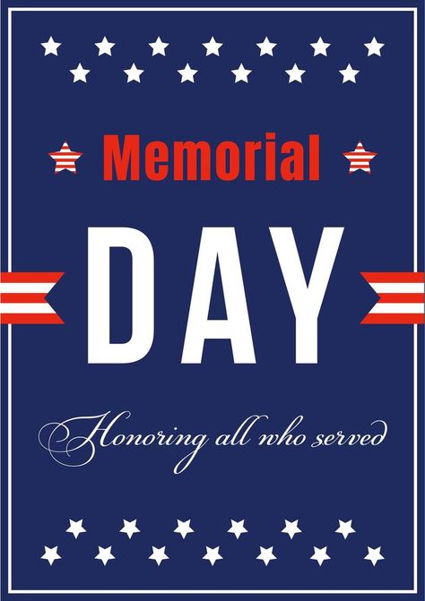 National american Memorial Day poster Vector Cartoon, Poster Poster, D Day, Cartoon Character, Memorial Day, The National, Vector Art, Vector Free, For Free