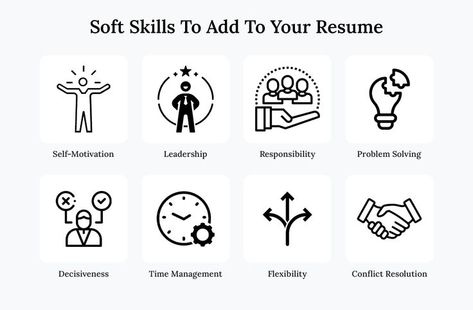 Unsure which soft skills will be best to add to your resume? Remember, every job application should get a tailored resume. So review the duties of the position you’re applying for, and determine which of your strengths would help you succeed at the job and in the work environment. Then use our tips below to weave those qualifications throughout your application materials. Doing so will demonstrate your value to potential employers and give you a leg up on competitors vying for the same role. Qualifications For Resume, Skills To Add In Resume, Your Value, Resume Skills, Job Seekers, Employment Opportunities, Soft Skills, Conflict Resolution, Job Application