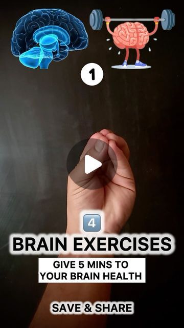 How To Improve Brain Function, Brain Improvement Tips, Brain Exercises For Memory, Brain Balance Exercises, Neuroplasticity Exercises, Brain Gym Exercises, Cognitive Exercises, Engagement Hand, Brain Exercises