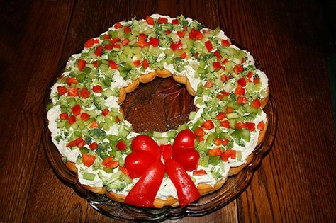 Christmas Vegetables, Veggie Pizza, Xmas Food, Holiday Appetizers, Christmas Party Food, Snacks Für Party, Christmas Snacks, Christmas Cooking, Christmas Appetizers