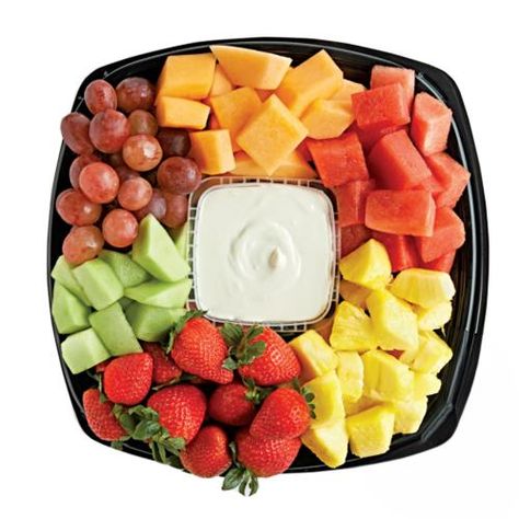 Fruit Tray With Dip, Fruit Tray Ideas, Luncheon Menu, Smoked Sausage Recipes, Food L, Delicious Snacks, Delicious Snacks Recipes, Eat Fruit, Fruit Tray