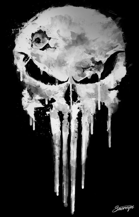 The Punisher on Behance Punisher Painting, Punisher Skull Tattoo, Punisher Tattoo, Punisher Skull Logo, Punisher Artwork, Punisher Art, Motorcycle Classic, Punisher Logo, Skull Girl Tattoo