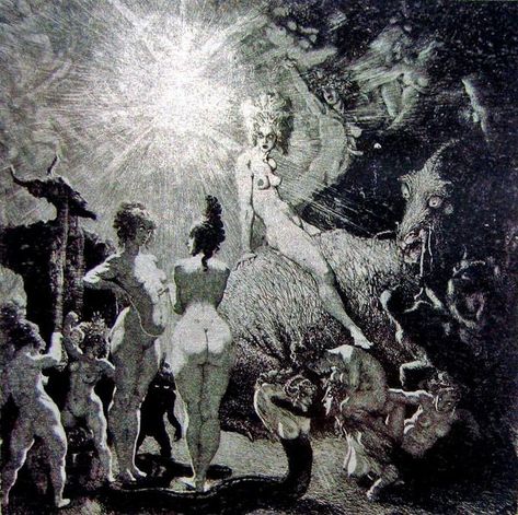 𓊝 on X: "To the Festival — Norman Lindsay https://t.co/cuxBejt2qE" / X Norman Alfred Williams Lindsay, Norman Lindsay, Occult Art, Visionary Art, Arte Horror, Australian Artists, The Festival, Horror Art, Dark Art