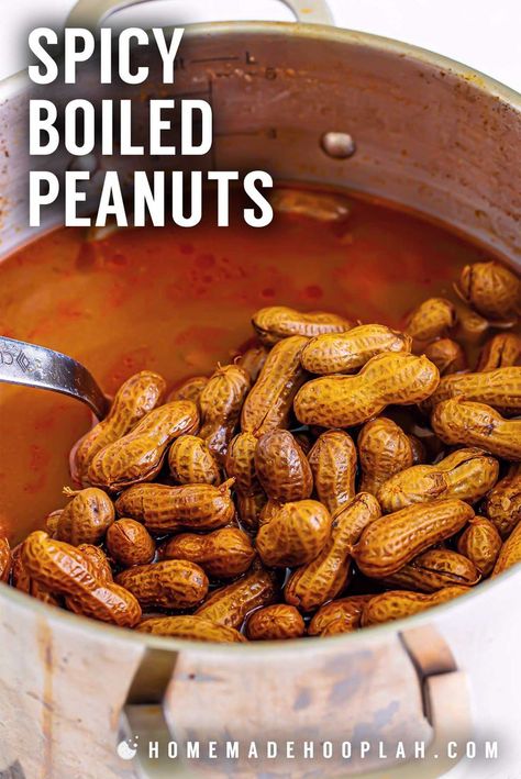 Spicy Boiled Peanuts Recipe Crockpot, Spicy Peanuts Recipe, Cajun Boiled Peanuts, School Core, Boiled Peanuts, Raw Peanuts, Boiled Food, Peanut Recipes, Spicy Peanuts