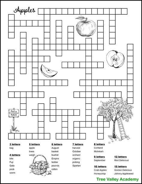 Fill In Puzzles Free Printable, Ladybird Activities, Fall Crossword, Crossword Puzzles For Kids, Kids Crossword Puzzles, Free Printable Crossword Puzzles, Fill In Puzzles, Word Puzzles For Kids, Puzzles Printable