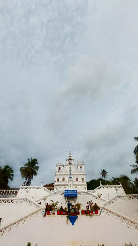 Panjim Goa, Immaculate Conception Church, Goa Travel, Travel Pictures Poses, Immaculate Conception, Pictures Poses, Couple Songs, Historical Architecture, 2024 Vision