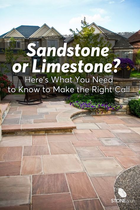 Sandstone vs. Limestone: Choosing the Right Stone for Your Project	Sandstone or Limestone? Here's What You Need to Know to Make the Right Call Stone Floor Texture, Stone Cladding Exterior, Stone Texture Wall, Stone Countertops Kitchen, Natural Stone Tile Floor, Natural Stone Kitchen, Sandstone Pavers, Natural Stone Bathroom, Green Building Materials