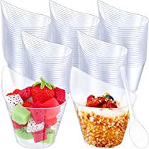 Desserts Buffet, Buffet Food Display, Yogurt Parfait Cups, Plastic Dessert Cups, Appetizer Cups, Buffet Dessert, Disposable Food Containers, Parfait Cups, Catering Buffet