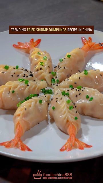 Shrimp Gyoza Recipe, Shrimp Gyoza, Shrimp Dumplings, Homemade Cookbook, Fish Curry, Fried Shrimp, Dumpling Recipe, Chinese Recipes, Japanese Snacks