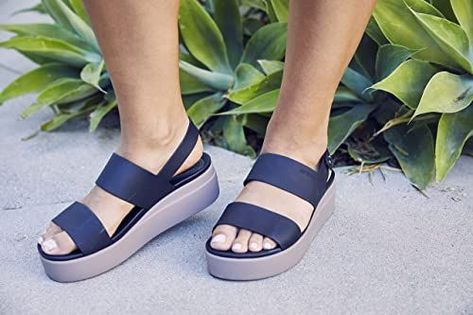 Comfortable summer sandal Crocs womens Crocs Women's Brooklyn Low Wedges Wedge Sandal Crocs Brooklyn Low Wedge, Sandal Crocs, Medical Boot, Crocs Brooklyn, Womens Crocs, Low Wedge Sandals, Crocs Sandals, Shoe Last, Low Wedges