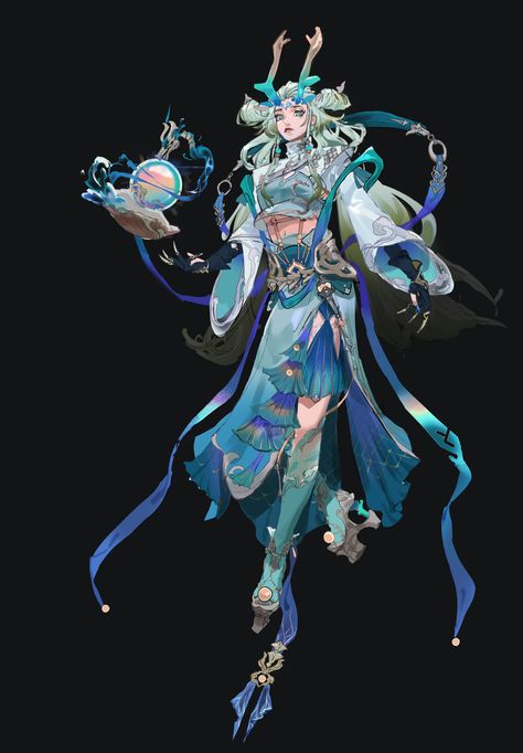 ArtStation - Dragon Lady Chinese Dragon Human Hybrid, Chinese Dragon Concept Art, Asian Dragon Character Design, Chinese Dragon Human Form, Dragon Dnd Character, Dragon With Woman, Eastern Dragon Oc, Chinese Dragon Oc Human, Chinese Dragon Character Design