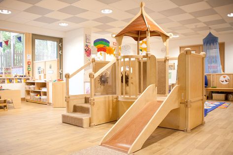 Community Playthings, Daycare Spaces, Daycare Rooms, Play Cafe, Indoor Playroom, Preschool Designs, Preschool Decor, Daycare Design, Kids Cafe