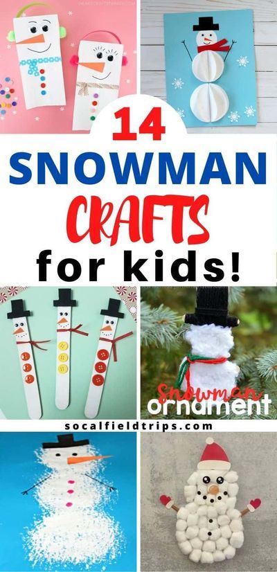 Check out these 14 Easy Snowman Crafts for PreschooI! I mean, who doesn't love an adorable little snowman!  There's something so cute about a little guy with a corncob pipe, a button nose and two eyes made of coal. There's all sorts of snowman crafts to suit everyone, as well as some fun ones from an easy pinecone snowman to a paper snowman ornament. #snowman #kidsactivities #christmascraft #snowmancraft #wintercrafts #christmascrafts #stemactivities #stemcraft #christmas #stem #stemactivities Easy Snowman Crafts, Pinecone Snowman, Winter Snowman Craft, Snowman Crafts For Kids, Paper Snowman, Snow Crafts, Snowmen Activities, January Crafts, Snow Men