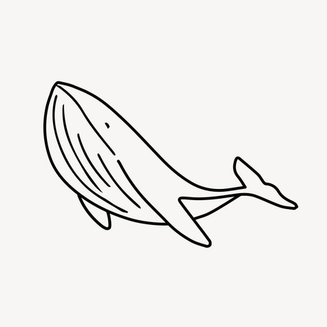 Wale Draw Simple, Whales Drawing Simple, Whale Illustration Art Drawings, Sea Creatures Outline, Ocean Animals Drawing Easy, Easy To Draw Sea Creatures, Simple Ocean Animal Drawing, Ocean Simple Drawing, Sea Animal Drawings Easy