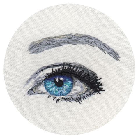 Awesome photorealistic embroidery! I love it when people understand the subject and the medium well enough to blend them this beautifully.  Hand stitched eye - Imgur Embroidery Software Free, Portrait Embroidery, Embroidered Portrait, Thread Painting, Creative Embroidery, Adult Crafts, Doll Eyes, Embroidery Software, Stitching Art