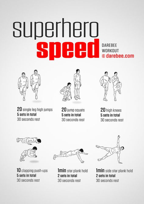 Superhero Speed Workout Workouts Darebee, Workout Superhero, Sprinter Workout, Rugby Workout, Stamina Workout, Sprint Workout, Gym For Beginners, Superhero Workout, Speed Workout