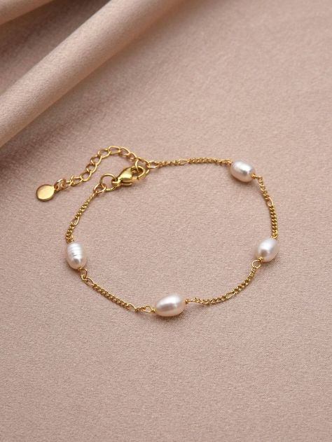 Pearl ankle bracelet