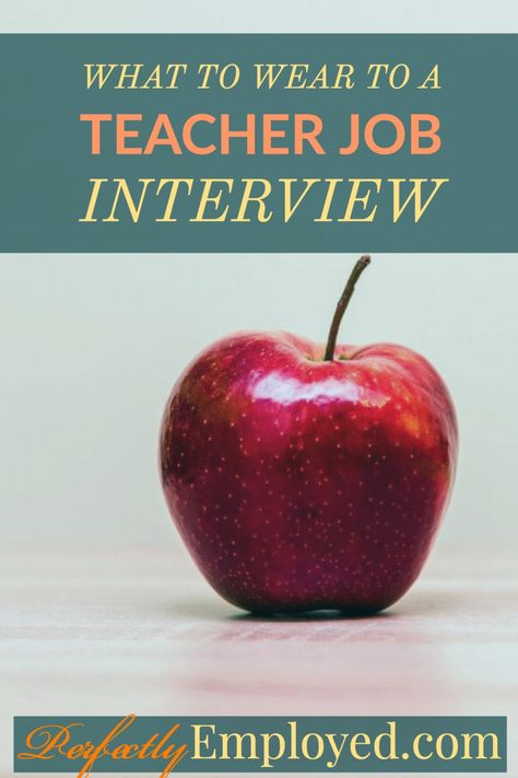 What to Wear to a Teacher Job Interview - Look poised, professional, and ready to take on the world (or at least your classroom!) #teacher #jobinterview #whattowear #careers Teacher Interview Outfit, Teacher Job Interview, Career Change Resume, Teaching Interview, Teacher Interview, Outfits Professional, Teacher Job, Teacher Career, Teacher Interviews