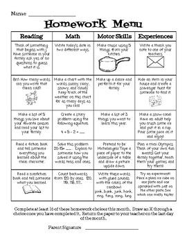 First Grade Monthly Homework Menu - Math... by First Grade Workshop | Teachers Pay Teachers Homework Choice Board, Homework Menu, 1st Grade Homework, First Grade Homework, Menu Math, Kindergarten Homework, Homework Ideas, Homework Activities, Holiday Homework