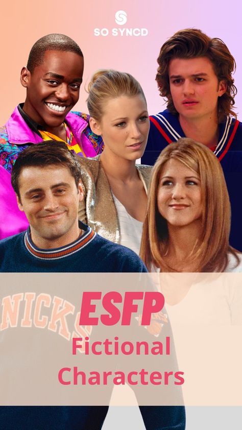 Today we look at 21 fictional ESFP characters. From Jack Dawson to Rachel Greene, ESFPs are spontaneous people who live in the moment. Esfp Personality Characters, Esfp Personality Aesthetic, Esfp Personality Type, Esfp Characters, Esfp Aesthetic, Esfp Personality, Rachel Greene, Andy Bernard, Rachel Green Friends