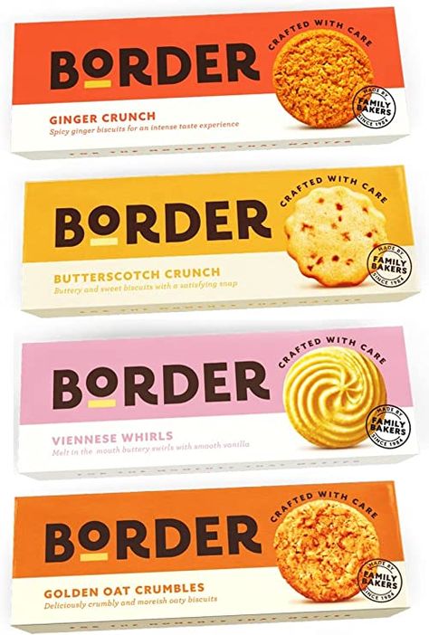 Oaty Biscuits, Ginger Crunch, Viennese Whirls, Border Biscuits, Biscuit Packaging, Biscuits Packaging, Ginger Biscuits, Oat Crumble, Scottish Culture