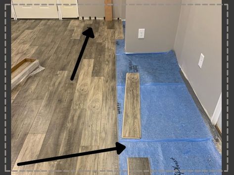 Laying Pergo Flooring, How To Replace Carpet With Laminate, How To Put Laminate Flooring Down, Laying Hardwood Flooring Diy, Laying Lvp Flooring Planks, Replacing Laminate Flooring, How To Lay Laminate Wood Flooring, Laying Wood Floors Direction, Laying Lvp Flooring