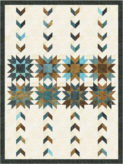 Digital Patterns Southwestern Quilts, Southwest Quilts, Native American Quilt, Quilt Modernen, Timeless Treasures Fabric, Quilt Care, Sampler Quilts, In The Closet, Antique Quilts