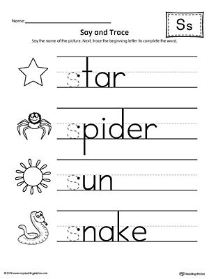 Phonics S Activities, Letter S Crafts For Preschool, Letter S Worksheets For Preschool, Letter S Activities For Preschool, Sound Words Worksheet, Letter S Worksheet, S Worksheet, Letter S Activities, Letter S Worksheets