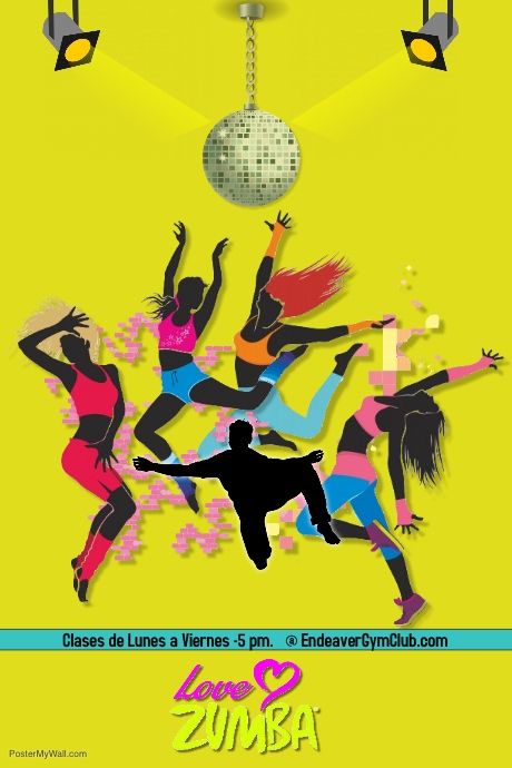 Zumba Fitness/zumba Class/Gym/Beach party/ Dance Zumba Studio Design, Zumba Class Poster, Zumba Logo Design, Zumba Poster, Zumba Workout Quotes, Dance Poster Design, Zumba Logo, Dance Studio Design, Zumba Party